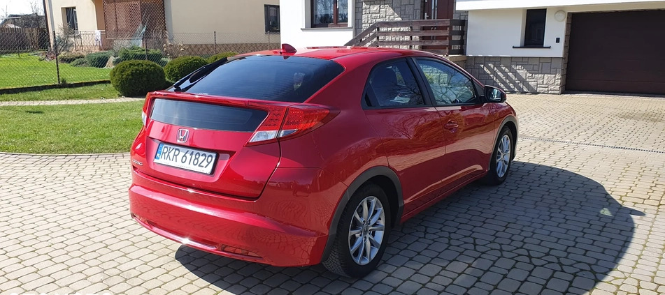 Honda Civic cena 36600 przebieg: 180000, rok produkcji 2012 z Duszniki-Zdrój małe 301
